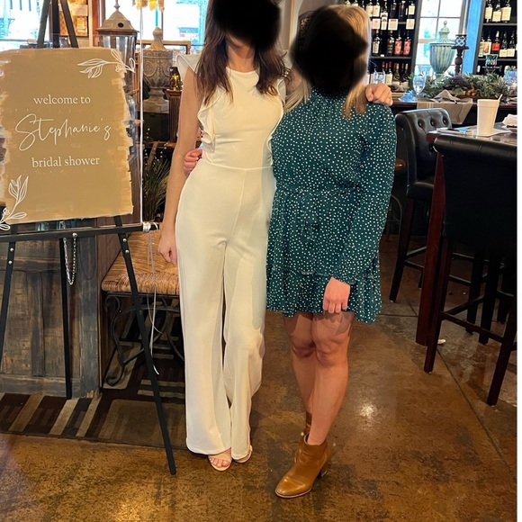 Lulus White Ruffle Jumpsuit - Picture 5 of 6